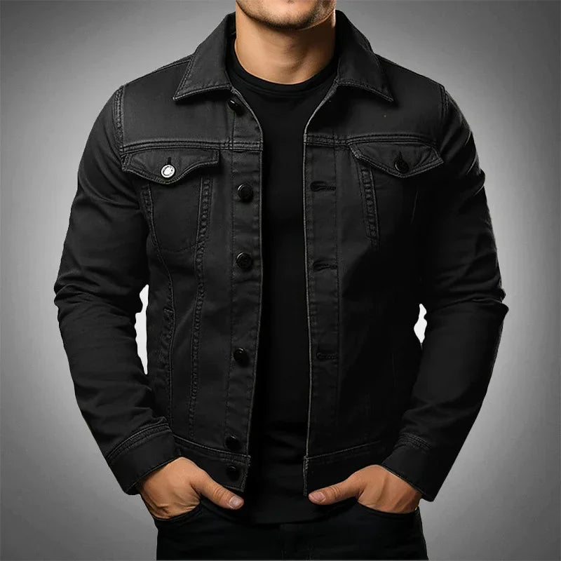 Jaqueta Jeans Masculina SlimFit – DenimStyle