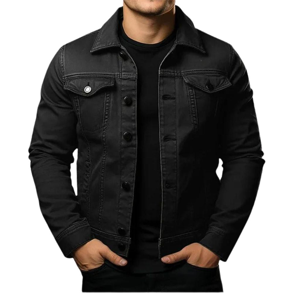 Jaqueta Jeans Masculina SlimFit – DenimStyle