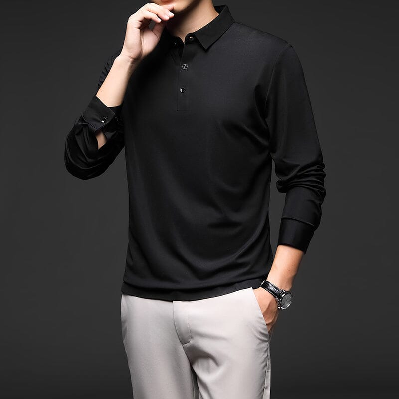 Camisa Social Masculina de Algodão Elegante